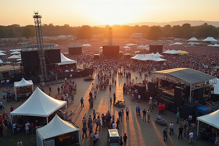 Festival Production Logistics